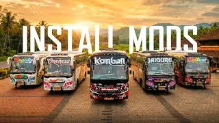 Add Mods & Skins in Bus Simulator Kerala 🔥 | Easy Install Method