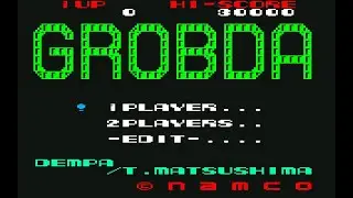 PC-6001mkII版グロブダー ノーミスオールクリア/GROBDA for PC-6001mkII No Miss All Clear