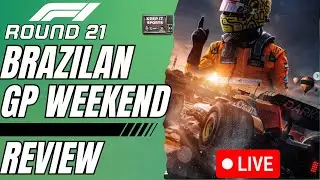 F1 ROUND 21 2025 THE DEBRIEF EPISODE 67:  THE BRAZILIAN GP WEEKEND REVIEW
