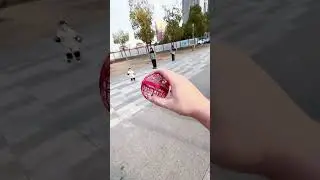 Amazing Flying Ball Test! It Flies Back Like a Boomerang!#shorts #FlyingBall#UFOBall