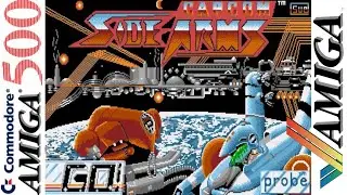 Side Arms Amiga 500 Longplay Playthrough Probe 1989