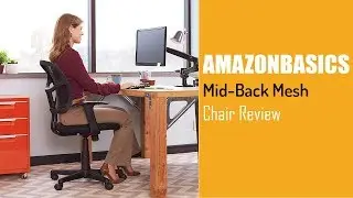 AmazonBasics Mid Back Mesh Chair Review