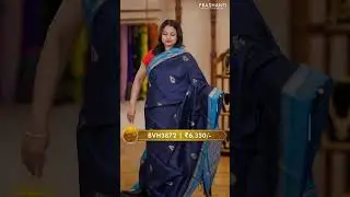 Hyper Rush Sale - Launch 14/24 | Pure Dupion Silk Sarees | Flat 15% OFF