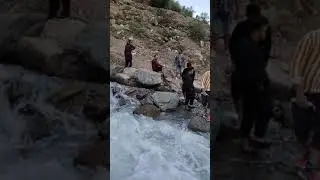 Kalam valley waterfall beautiful view
