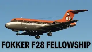 Fokker F28 Fellowship: The Jet that Redefined Short-Haul Aviation