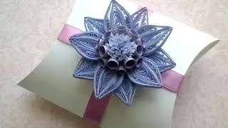 Quilling designs: Quilling designs flowers. Quilling Design gift box. Quilling decor.