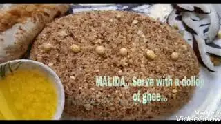 EASY TO MAKE ,DELICIOUS, AUTHENTIC AFGHAN SWEET MALIDA.