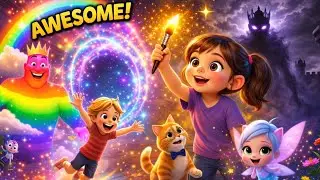 The Magic Paintbrush That Brought Colors Back! 🎨✨ Kids Story Adventure 🌈