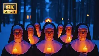 Silent Moon Over the Abbey | Gregorian Chants for Restful Sleep ✝️ Soft