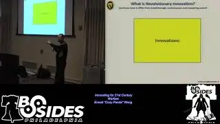 BSidesPhilly cg01 Innovating for 21st Century Warfare Ernest Cozy Panda Wong