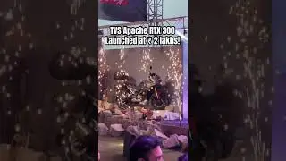 TVS Apache RTX 300 Launched @ ₹2 Lakhs!