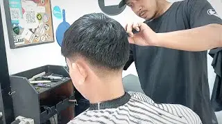 Tutorial Cukur 2 Jari Gradasi paling mudah hasil maksimal untuk Pemula || Detail teknik Kursus