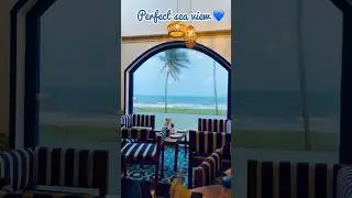 Perfect sea view ECR beach terrace restaurant #chennai #nammachennai #seaview #sea #beach #vibes