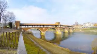 Ponte Coperto - Pavia/Italia 2017 - Time Lapse