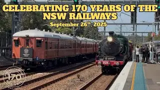 Celebrating 170 Years Of The NSW Railways - September 26th, 2025