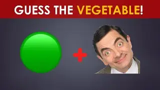Can You Guess The Vegetable From Emoji | Emoji Challenge | Emoji Puzzle