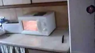 Pencil in microwave