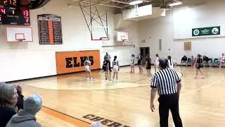 ER 8th grade vs Harbor Springs 8th grade. Cherryland Middle School 1-27-25