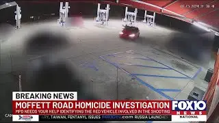 Mobile police release surveillance video of Moffett Road homicide, seek help identifying car, occ...