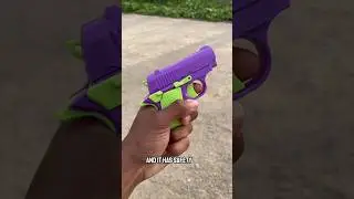 The first Fidget Toy Gun 🔫 #satisfying #fidget #toys #fidgettoys