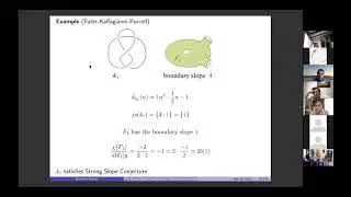 The Strong Slope Conjecture for Mazur pattern satellite knots - K. Motegi - Nihon University, Japan