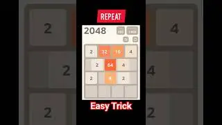 2048 Game Trick #trick #newgames #phonegame