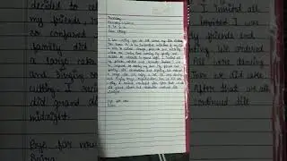 Diary Entry,how you celebrated your 18th birthday