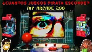 My Arcade Retro Machine 200 / DreamGear 200 🎁 ¿Cuantos Juegos Pirata Esconde? 👀 Español [HD]
