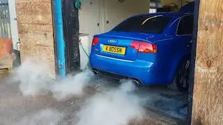 AUDI RS4 4.2 V8 FSI Engine Carbon Cleaning Service
