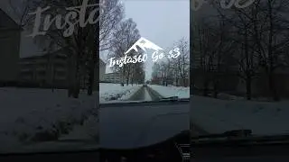 Insta360 GO3s Timelaps Driving Pov #cinematic#insta360#insta360go3s#instagram#winter #norway#pov