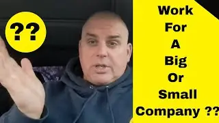 HVAC Career Advice - Should You Work For A Small HVAC Company Or Big Company?