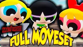Powerpuff Girls Moveset Is Crazy + New Stage Look - Multiversus