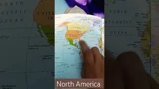 North America Part 1 #worldmap #mapstudy