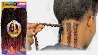 U Can't Braid? Try This New Quick Method For Lumina Crochet Locs. Beginners Friendly.