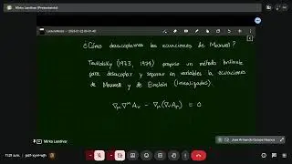 Teor&iacute;a de Perturbaciones de Agujeros Negros - Clase 4 - Verano Te&oacute;rico 2026