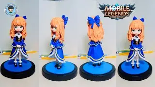 Turning GUINEVERE from MOBILE LEGEND into a 3D FIGURE using CLAY