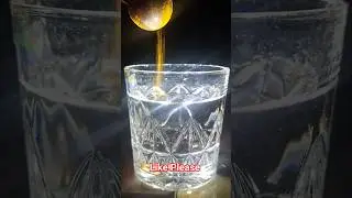 Phone Flash Light + Glass of water + Turmeric experiment #trends