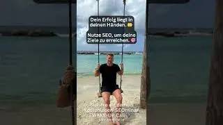 Dein Erfolg liegt in deinen H&auml;nden. 🤲 Nutze SEO, um deine Ziele zu erreichen. 🎯