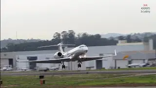 Gulfstream G550 AAV Decolagem SBJD 