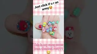 BTS Nailart Designs 😍|BTS Nailart Easy | #shorts #btsnailart #nailartutorial #nailarteasy