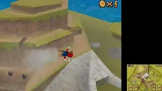 Super Mario 64 DS - Bob-Ombs Bombenberg - Mario geht in die Luft
