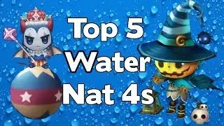 Summoners War - Top 5 Water Nat 4s - Best Water Natural 4 Star Monsters