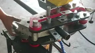 CH70 metal puncher and Hydraulic tube bender with custom Rig