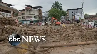 Death toll climbs over 200 after flash flood in Colombia