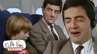 FLYING With Mr Bean | Mr Bean Funny Clips | Classic Mr Bean