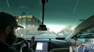 Full Self Driving Supervised Tesla Model X Drives Passenger To Destination