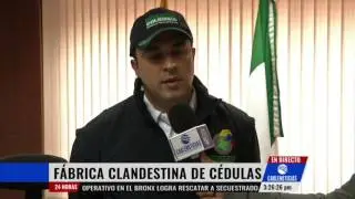Desmantelan f&aacute;brica de documentaci&oacute;n falsa para migrantes en Cali