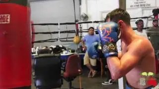 Boxing star Bryant Perrella 13-0 12 KOs ready to be a champ!  by @thebadgerlmc for EsNews Boxing