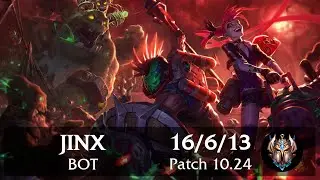 Jinx Bot vs Jhin | Pinoy Challenger Replay Preseason Patch 10.24