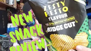 New zesty pesto ridge cut crisps......